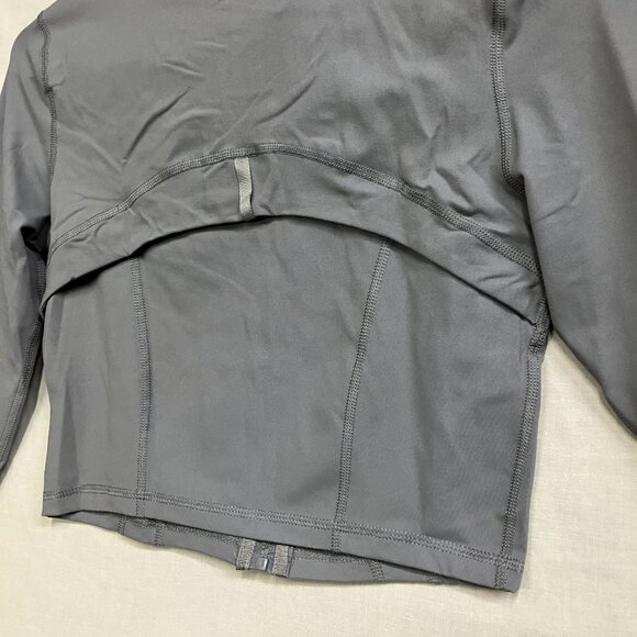 KTILG Women's M Cropped Jacket Zip Up Athletic Workout Yoga Gym Outwear Running - Picture 9 of 14